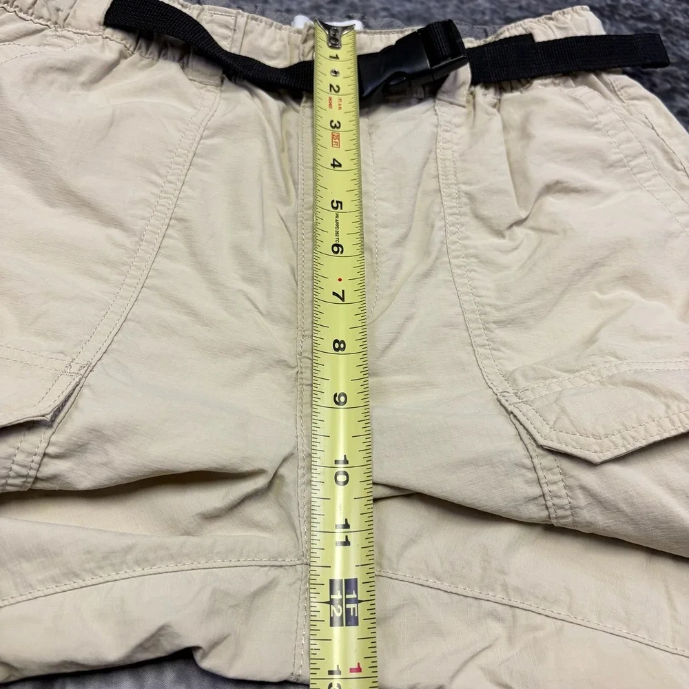 Craft & Barrow Cargo Shorts Mens 32 Tan Adjustable Waist Utility Outdoor Skater
